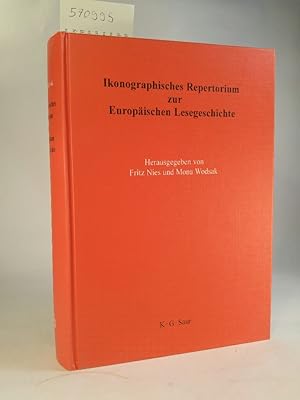 Bild des Verkufers fr Ikonographisches Repertorium zur Europischen Lesegeschichte zum Verkauf von ANTIQUARIAT Franke BRUDDENBOOKS