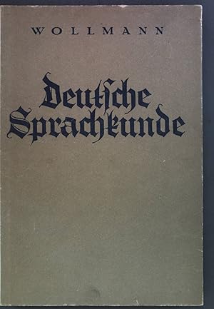 Seller image for Deutsche Sprachkunde auf sprachgeschichtlicher Grundlage for sale by books4less (Versandantiquariat Petra Gros GmbH & Co. KG)