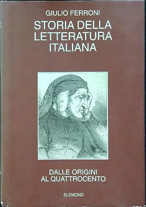 Bild des Verkufers fr Storia della letteratura italiana 4vv zum Verkauf von Librodifaccia