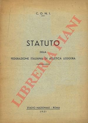 Statuto della Federazione Italiana di Atletica Leggera.