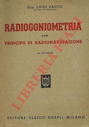 Radiogoniometria con principii di radionavigazione.