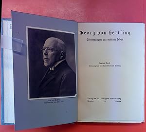 Bild des Verkufers fr Georg von Hertling. Erinnerungen aus meinem Leben. Zweiter Band zum Verkauf von biblion2