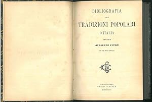 Bibliografia delle tradizioni popolare d'Italia con tre indici speciali.