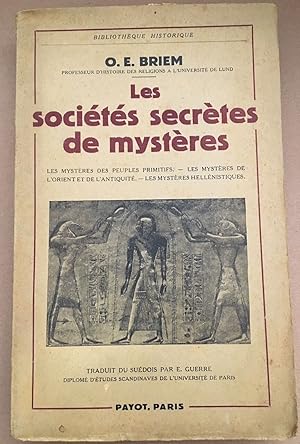 Les sociétés secrètes de mystères