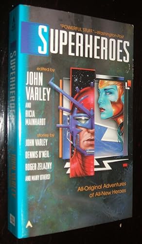 Imagen del vendedor de Superheroes Stories by John Varley, Dennis O'Neil, Roger Zelazny and many others! a la venta por biblioboy
