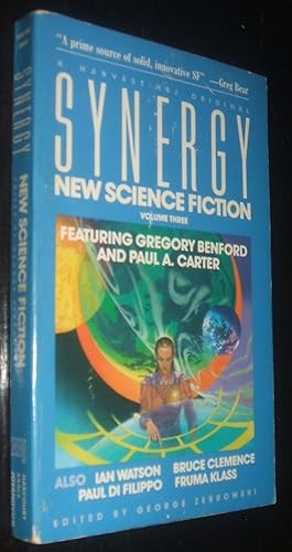 Seller image for Synergy: New Science Fiction Volume Three for sale by biblioboy