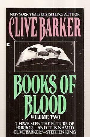 Seller image for BOOKS OF BLOOD: VOLUME TWO for sale by biblioboy