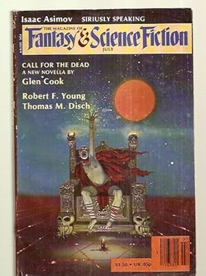 Image du vendeur pour The Magazine of Fantasy and Science Fiction July 1980 Volume 59 No. 1, Whole No. 350 mis en vente par biblioboy