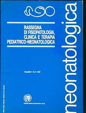 Seller image for Neonatologica 1/n. 3/1987 for sale by Librodifaccia