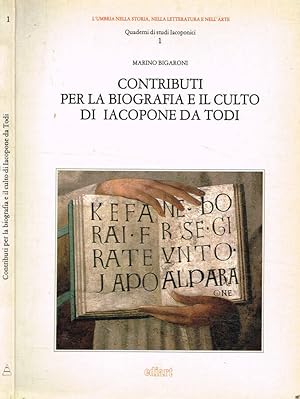 Bild des Verkufers fr Contributi per la biografia e il culto di Iacopone da Todi zum Verkauf von Biblioteca di Babele