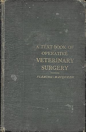 Fleming's text-book of operative veterinary surgery Volume 1