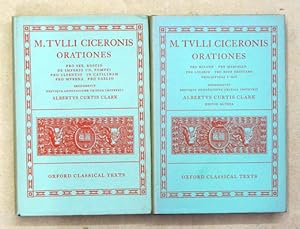 M. Tulli Ciceronis Orationes. [Bde. 1 u. 2].