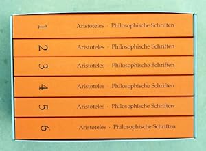 Bild des Verkufers fr Philosophische Schriften in sechs Bnden. [Bde. 1 - 6; komplett]. zum Verkauf von antiquariat peter petrej - Bibliopolium AG