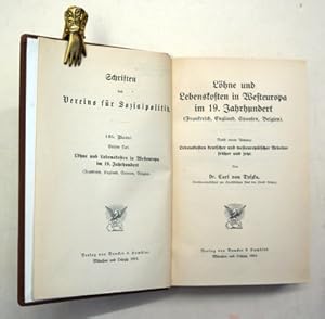 [4 Schriften zum Arbeitslohn aus den Jahren 1904 - 1926 ( in 1 Bd.)].