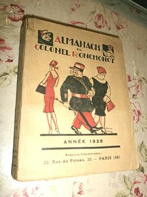Almanach du Colonel Ronchonnot 1928
