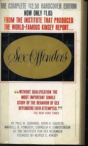 Seller image for Sex Offenders for sale by Librairie Le Nord