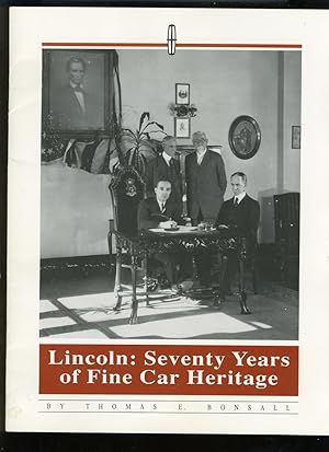 Seller image for LINCOLN: SEVENTY YEARS OF FINE CAR HERITAGE for sale by Daniel Liebert, Bookseller