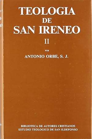 Imagen del vendedor de Teologa de San Ireneo.II: Comentario al libro V del Adversus haereses a la venta por Imosver