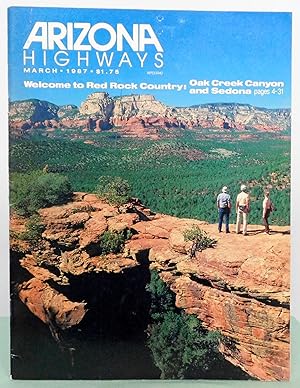 Immagine del venditore per Arizona Highways March 1987 Vol. 63 No. 3 - Welcome to Red Rock Country: Oak Creek Canyon and Sedona venduto da Argyl Houser, Bookseller