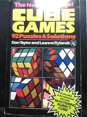 Immagine del venditore per CUBE GAMES: 92 PUZZLES AND SOLUTIONS venduto da The Book Abyss