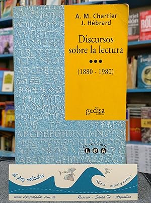 DISCURSOS SOBRE LA LECTURA (1880-1980)