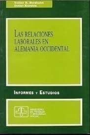 Bild des Verkufers fr RELACIONES LABORALES EN ALEMANIA OCCIDENTAL zum Verkauf von Antrtica