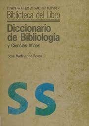 Seller image for DICCIONARIO DE BIBLIOLOGA Y CIENCIAS AFINES for sale by Antrtica