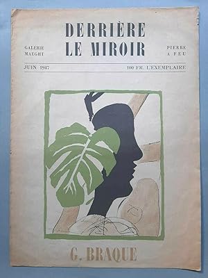 Bild des Verkufers fr Suplemento de la revista  Derrire le Miroir  y catlogo de la exposicin en la Galerie Maeght. zum Verkauf von Apartirdecero