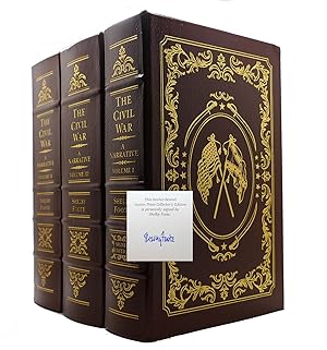 CIVIL WAR A NARRATIVE Easton Press Signed by Author