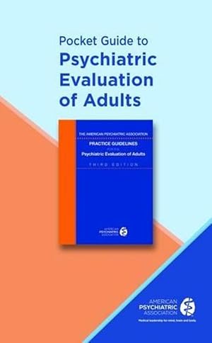 Bild des Verkufers fr Pocket Guide to Psychiatric Evaluation of Adults (Spiral) zum Verkauf von Grand Eagle Retail
