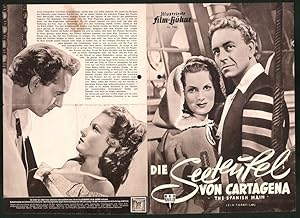 Bild des Verkufers fr Filmprogramm IFB Nr. 944, Die Seeteufel von Cartagena, Paul Henreid, Maureen O`Hara, Regie Frank Borzage zum Verkauf von Bartko-Reher