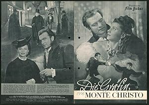 Seller image for Filmprogramm IFB Nr. 664, Die Grfin von Monte Christo, John Loder, Fritz Kortner, Regie Edgar G. Ulmer for sale by Bartko-Reher