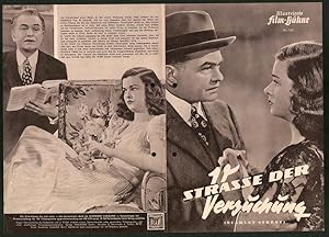 Bild des Verkufers fr Filmprogramm IFB Nr. 543, Strasse der Versuchung, Edward G. Robinson, Joan Bennett, Jess Barker, Regie Fritz Lang zum Verkauf von Bartko-Reher