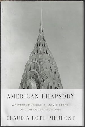 Seller image for AMERICAN RHAPSODY; Writers, Musicians, Movie Stars, and One Great Building for sale by Books from the Crypt