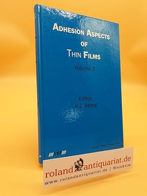 Immagine del venditore per Adhesion Aspects of Thin Films, Volume 1 (English Edition) venduto da Roland Antiquariat UG haftungsbeschrnkt