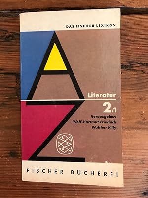 Seller image for Literatur II - erster Teil (A-L) for sale by Antiquariat Liber Antiqua