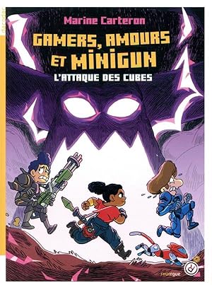 Image du vendeur pour l'attaque des cubes t.2 : gamers, amours et minigun mis en vente par Chapitre.com : livres et presse ancienne