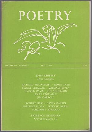 Seller image for Poetry - April 1969 for sale by Between the Covers-Rare Books, Inc. ABAA