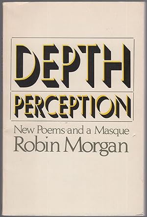 Bild des Verkufers fr Depth Perception: New Poems and a Masque zum Verkauf von Between the Covers-Rare Books, Inc. ABAA