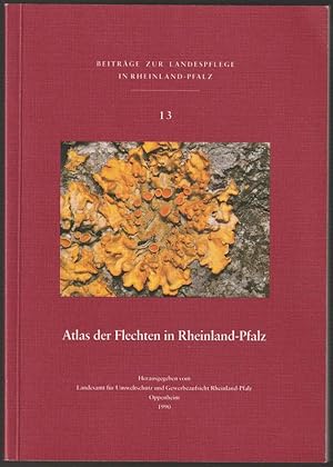 Atlas der Flechten in Rheinland-Pfalz. Teil 2 (apart): Karten.