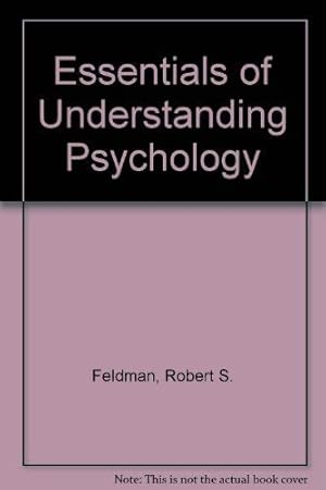 Bild des Verkufers fr Essentials of Understanding Psychology zum Verkauf von WeBuyBooks