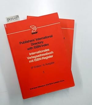 Publishers' international directory with ISBN index =: Internationales Verlagsadressbuch mit ISBN...