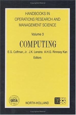 Image du vendeur pour Computing Handbooks in Operations Research and Management Science, Volume 3 mis en vente par Versand-Antiquariat Konrad von Agris e.K.
