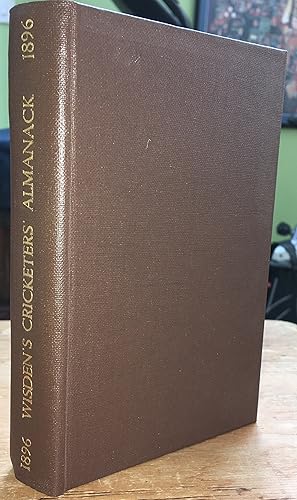 John Wisden's Cricketers' Almanack for 1896 - rebound with original wrappers