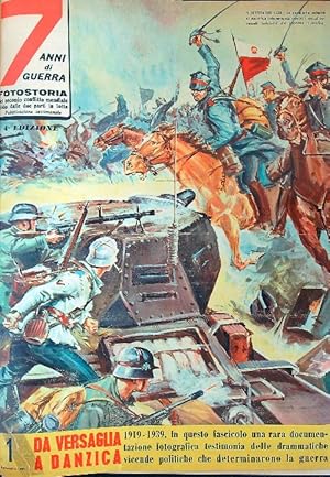 7 anni di guerra 90 fascicoli in 2 volumi 4 edizione 1963-1965