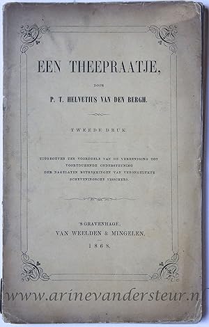 [History The Hague, Scheveningen, Theatre Play] Een Theepraatje, uitgegeven ten voordeele van de ...