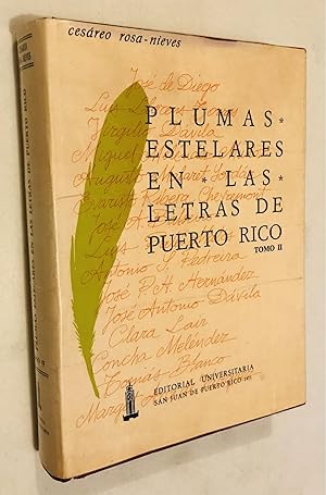 Plumas Estelares en Las Letras de Puerto Rico Tomo 2(siglo XX 1907-1945)