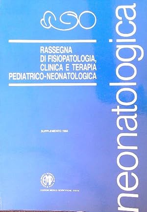 Bild des Verkufers fr Neonatologica /supplemento 1988 zum Verkauf von Librodifaccia