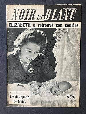 NOIR ET BLANC-N°781-19 FEVRIER 1960-ELIZABETH 2 D'ANGLETERRE