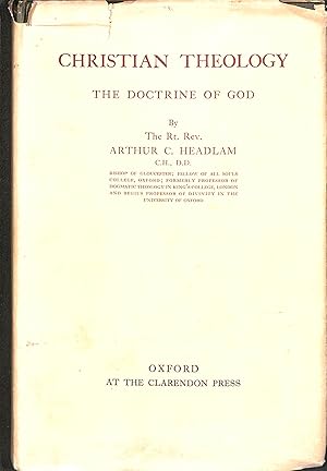 Imagen del vendedor de Christian Theology, the doctrine of God a la venta por WeBuyBooks